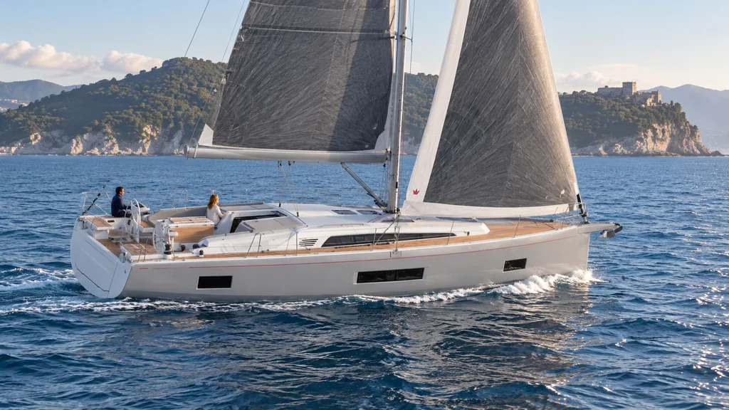 Beneteau Oceanis 46.1 exterior near La Spezia